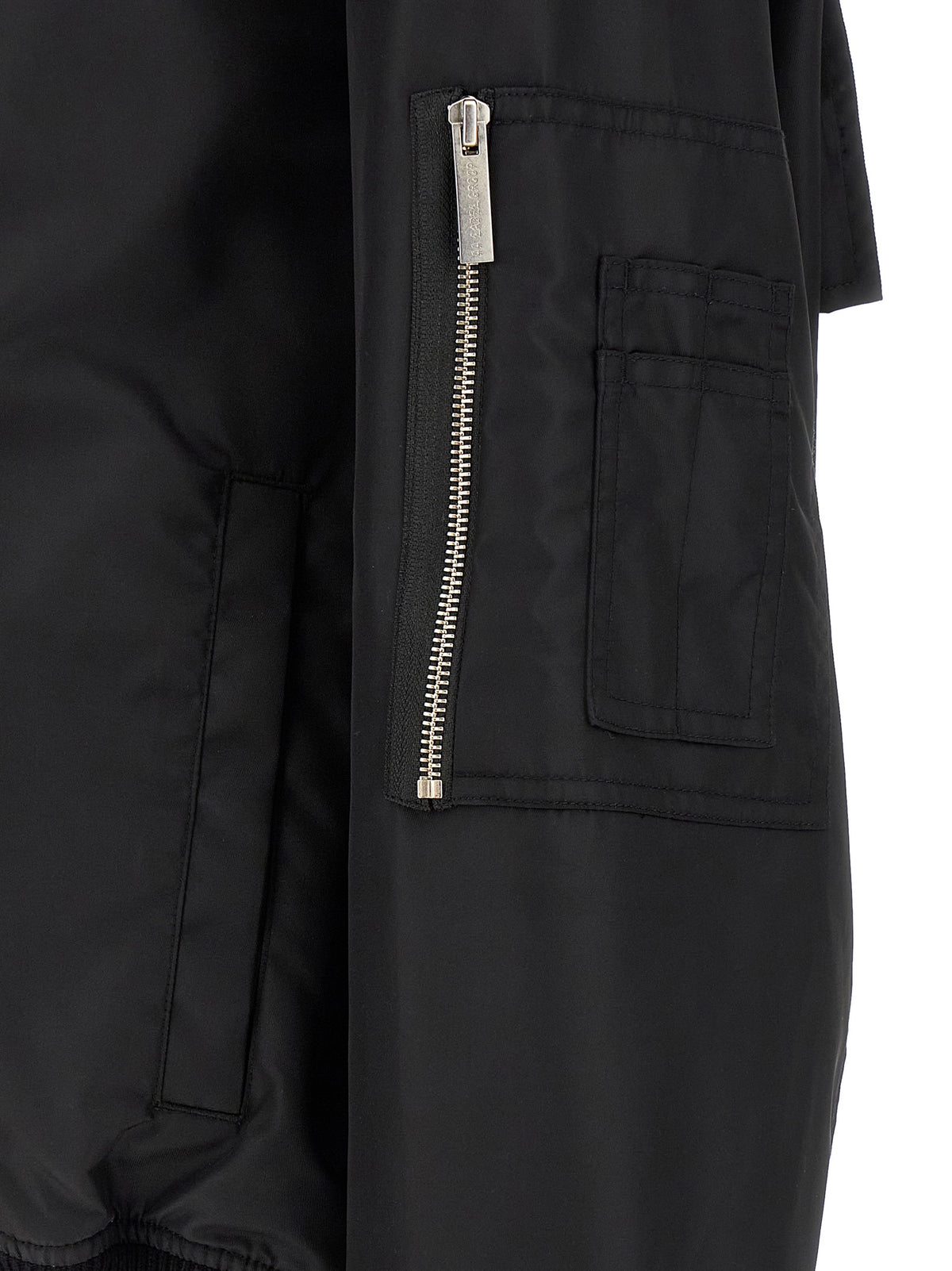 44 Label Group Black Polyamide Bomber