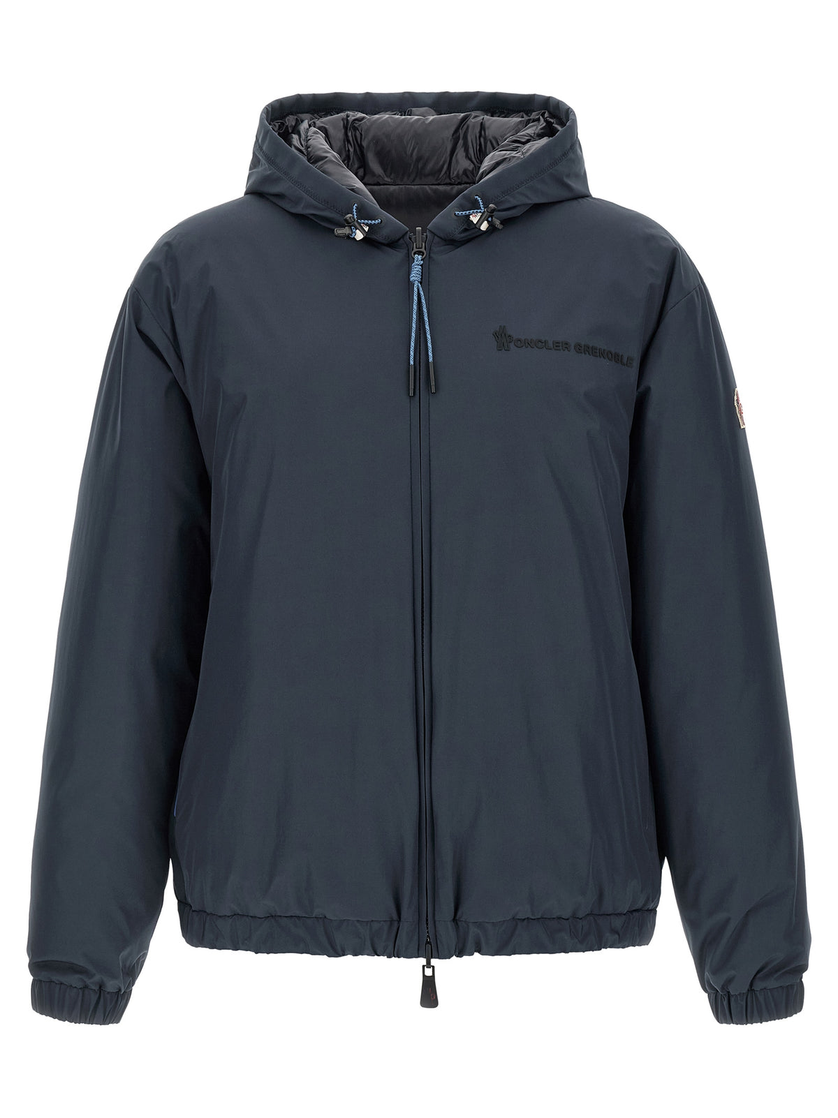 Moncler Grenoble Blue Polyamide Shell Jacket