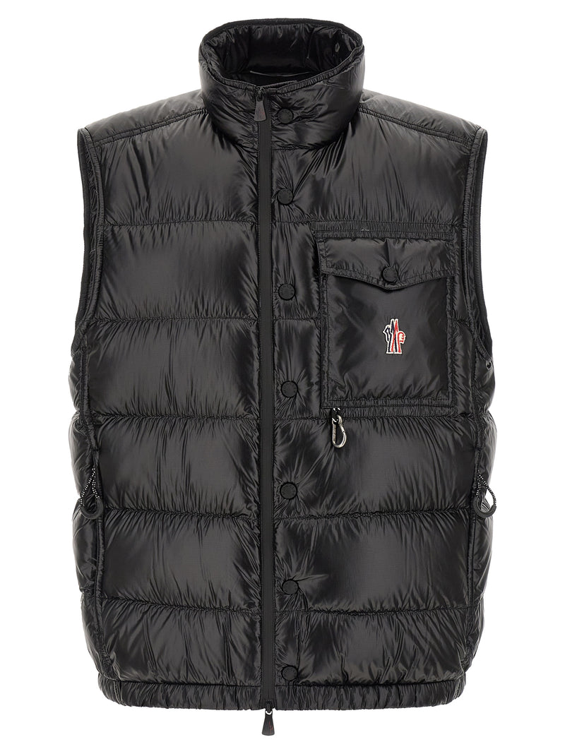 Veste Moncler Grenoble en polyester noir