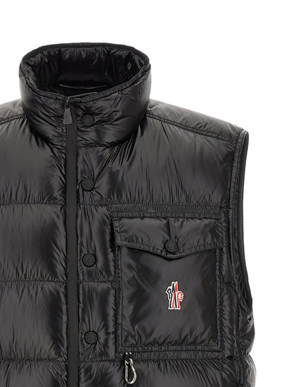 Moncler Grenoble Black Polyester Shell Jacket
