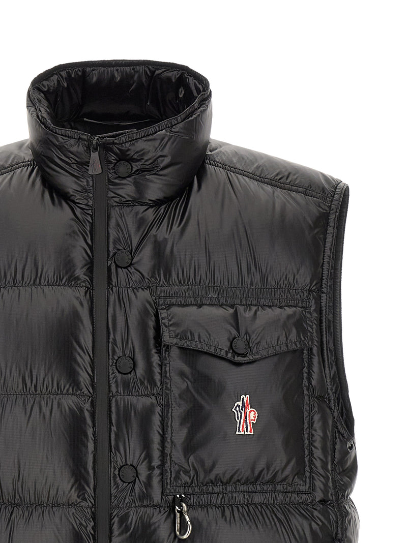 Veste Moncler Grenoble en polyester noir