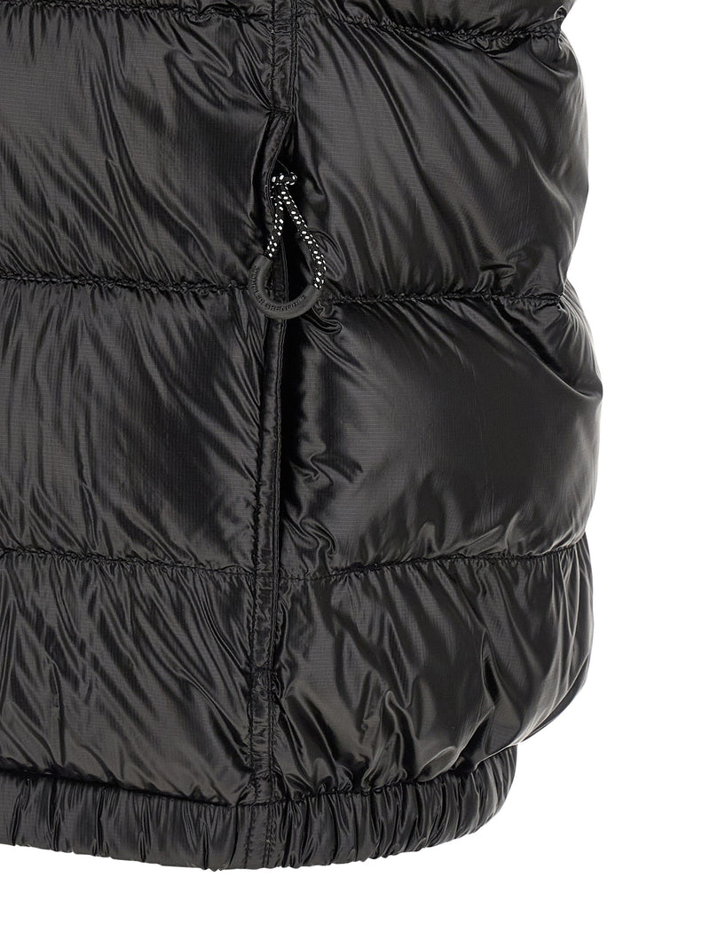 Veste Moncler Grenoble en polyester noir