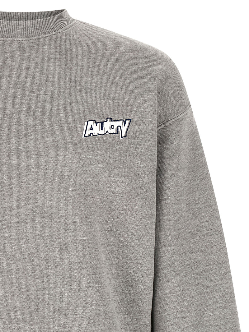 Autry Gray Cotton Sweatshirt