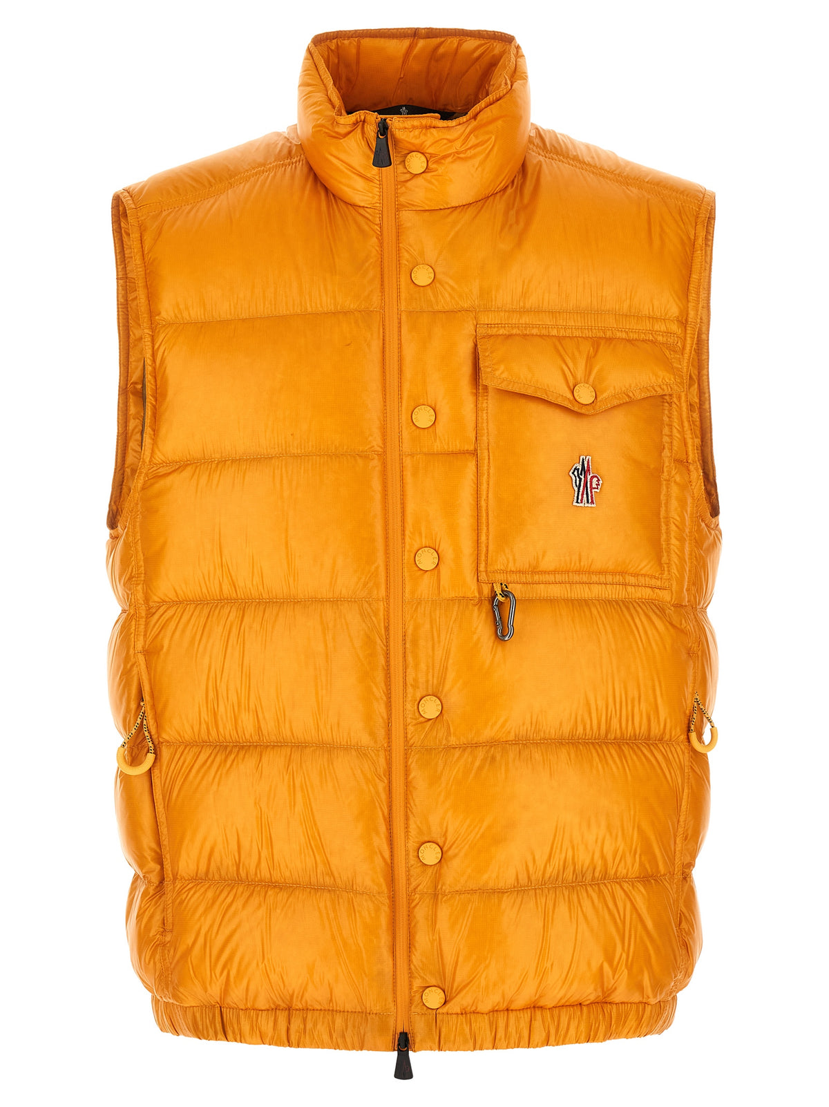 Moncler Grenoble Uychi Bicolor Polyester Sleeveless Jacket