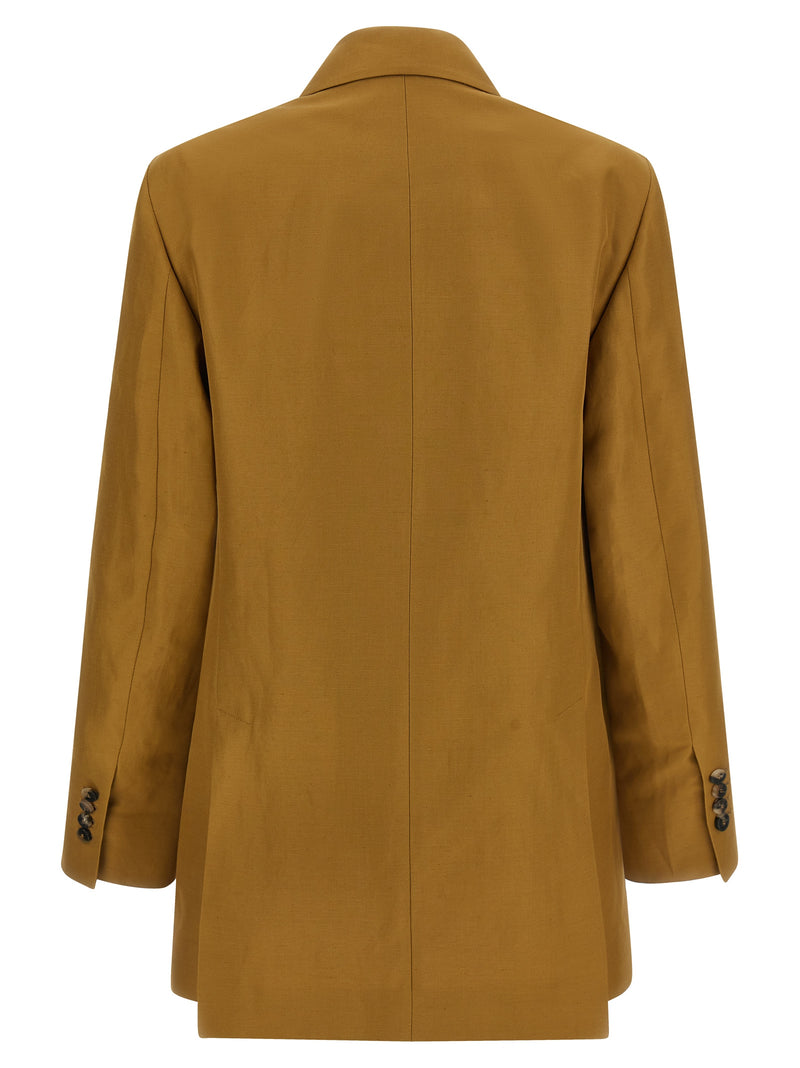 Alberto Biani Brown Viscose Blazer