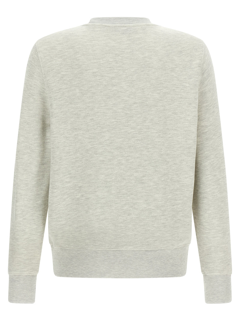 Autry Gray Cotton Sweatshirt for Men
