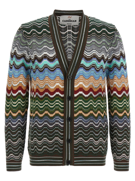 Missoni Multicolor Cotton Cardigan
