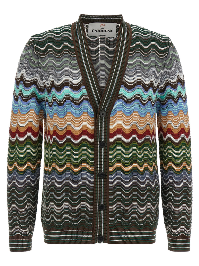 Missoni Multicolor Cotton Cardigan