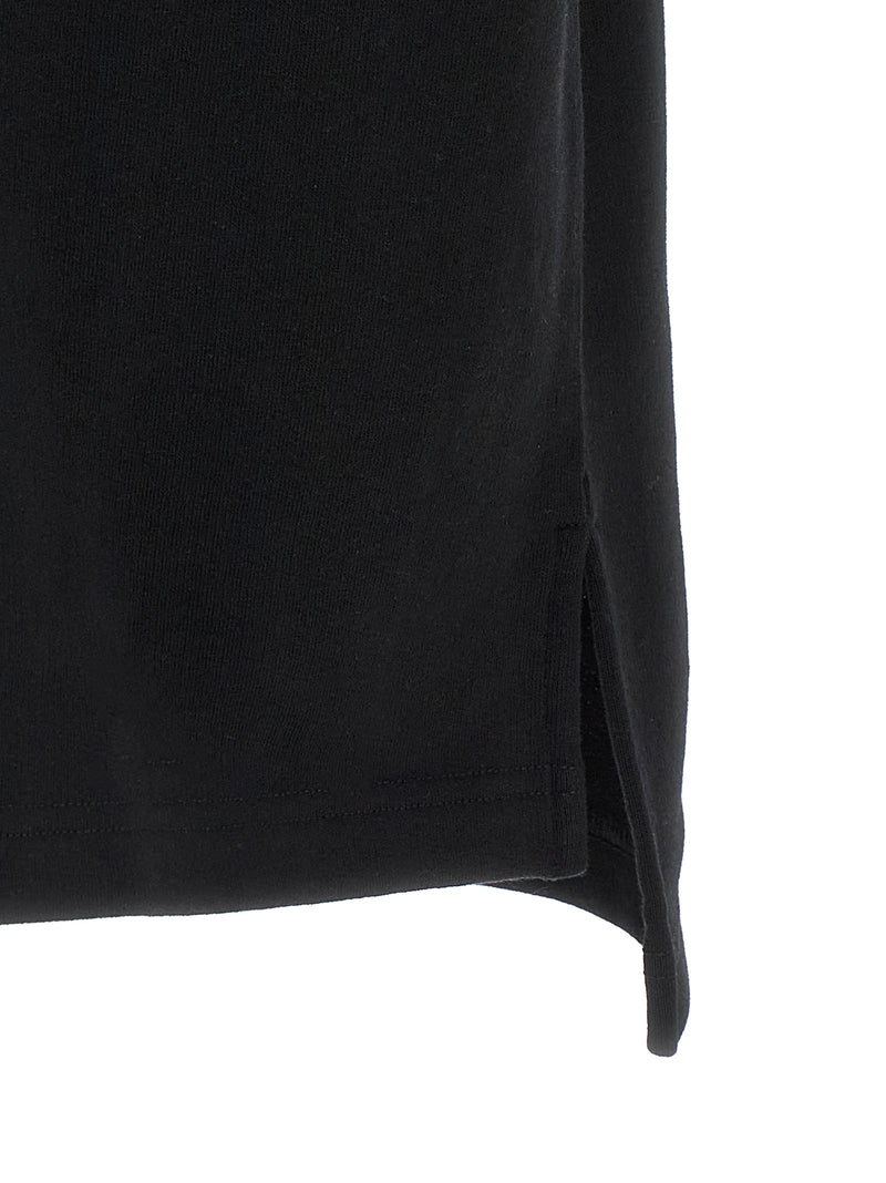 Polo noir en coton Balenciaga