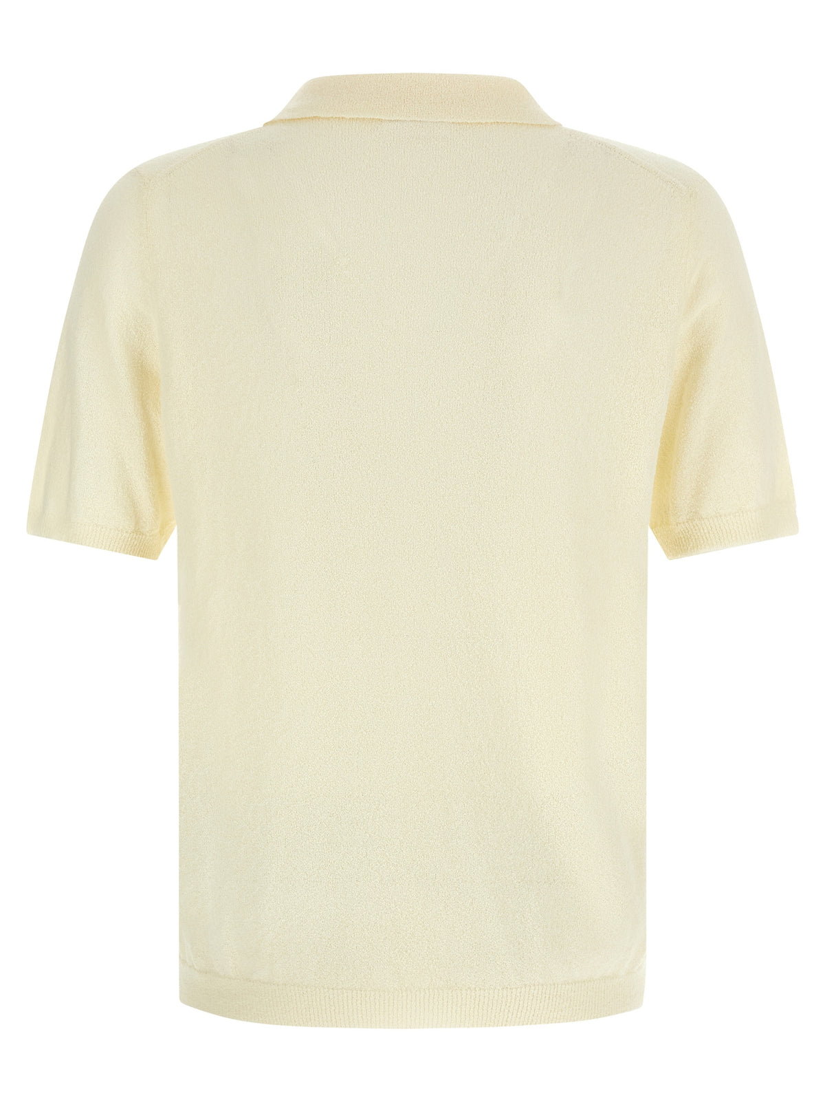 Polo Roberto Collina en Coton Beige