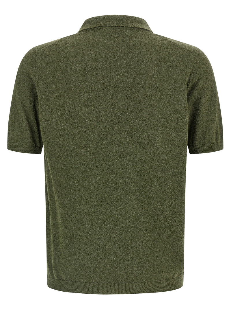Polo Roberto Collina bicolore en coton