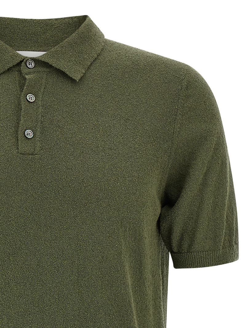 Polo Roberto Collina bicolore en coton
