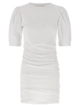 Isabel Marant Mylda White Cotton Short Dress