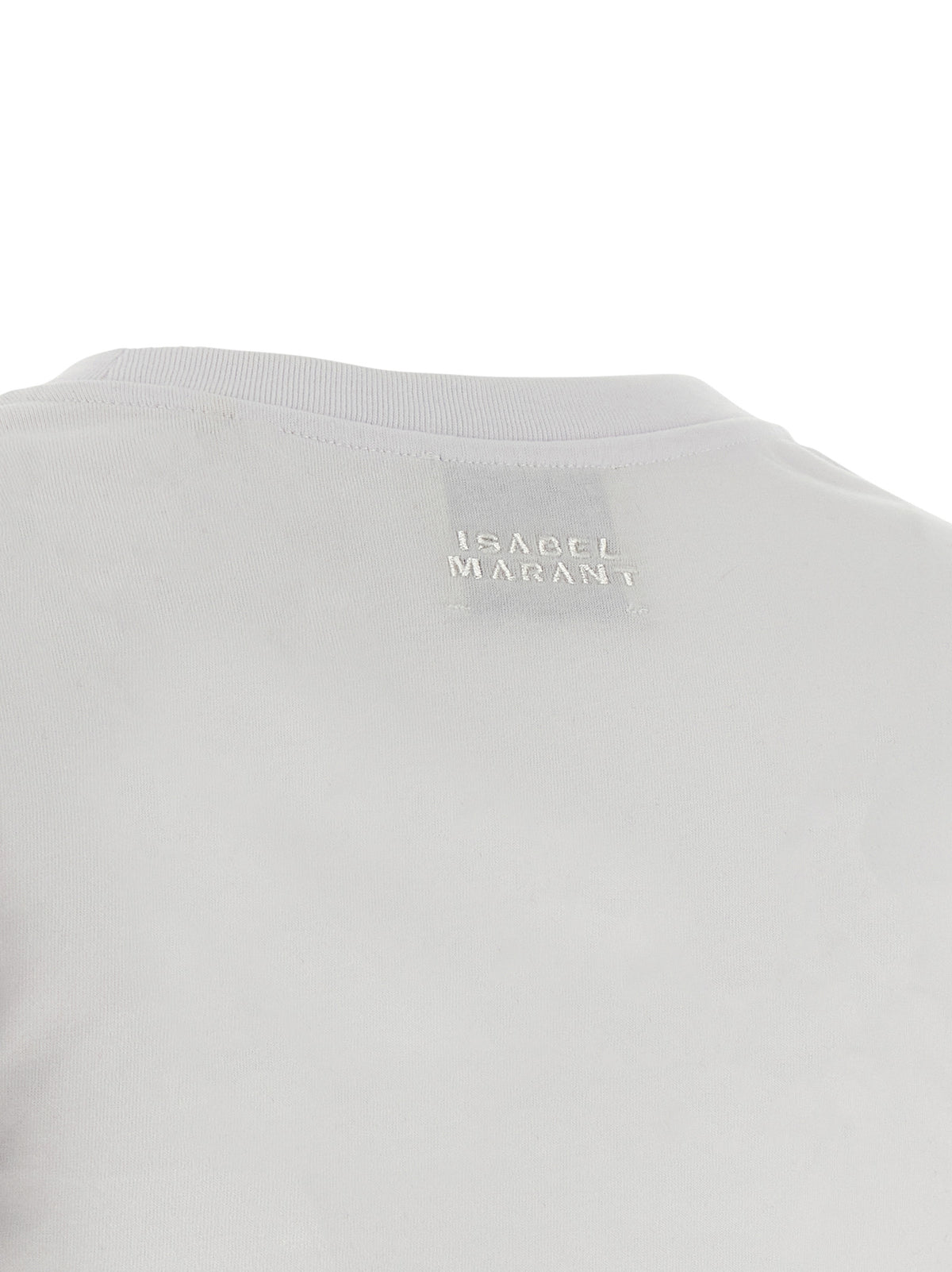 Isabel Marant Mylda White Cotton Short Dress