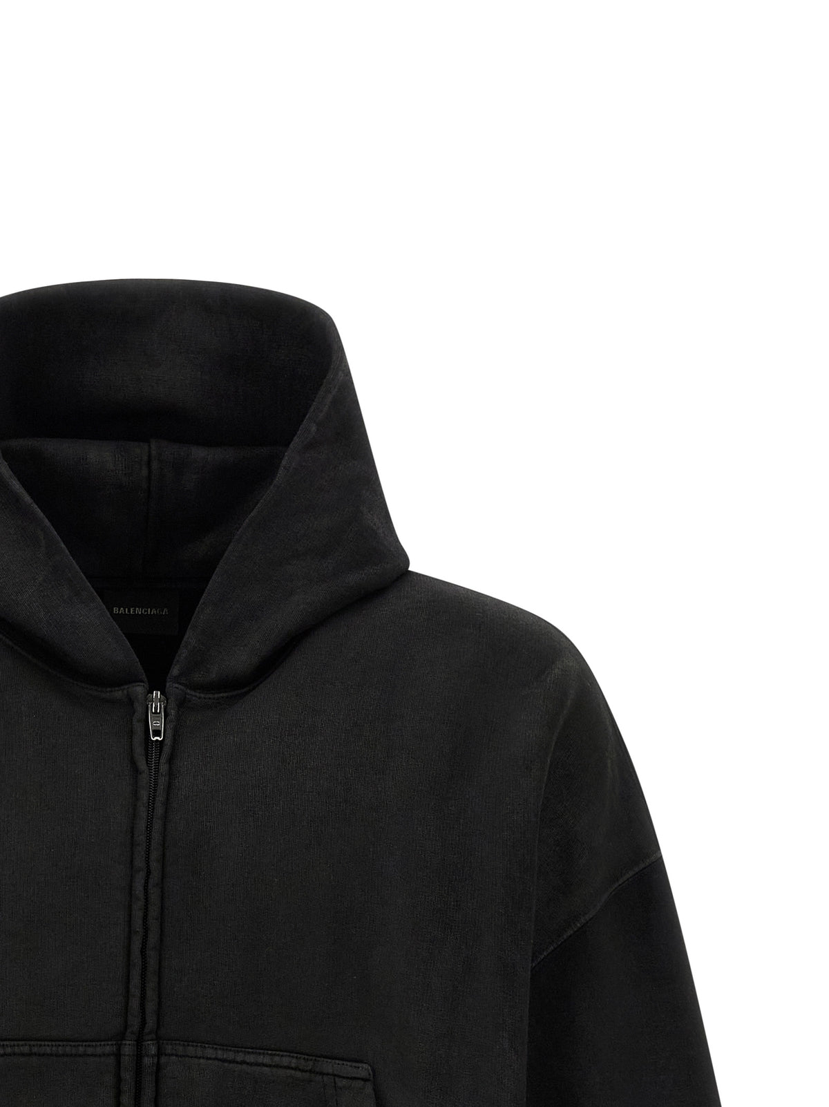 Sweat-shirt Balenciaga en coton noir