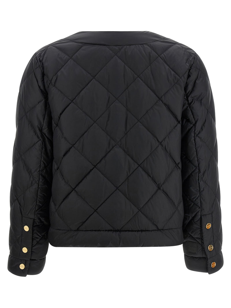 Max Mara MtcSofta Black Polyamide Full-Length Jacket