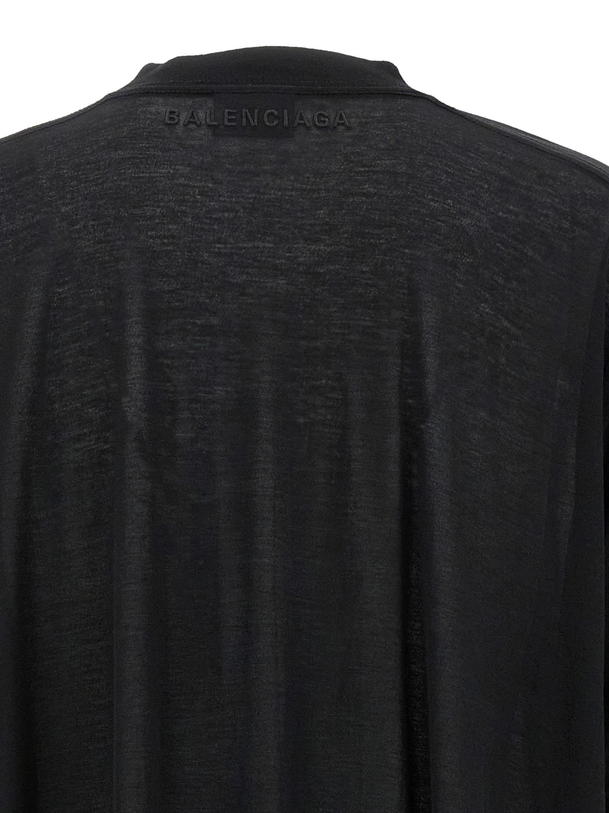 Robe décontractée Balenciaga en coton noir