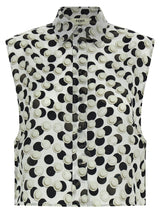 Chemise en soie à motif multicolore Fendi