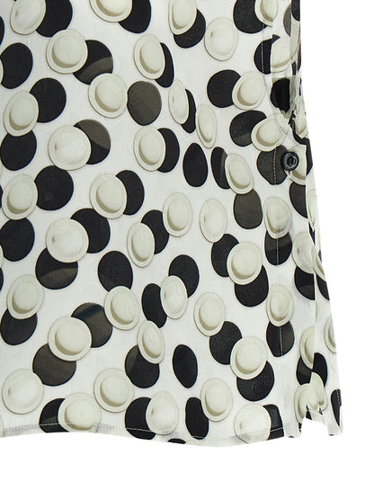 Fendi Multicolor Silk Pattern Shirt