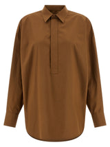 Chemisier Armarium en coton marron