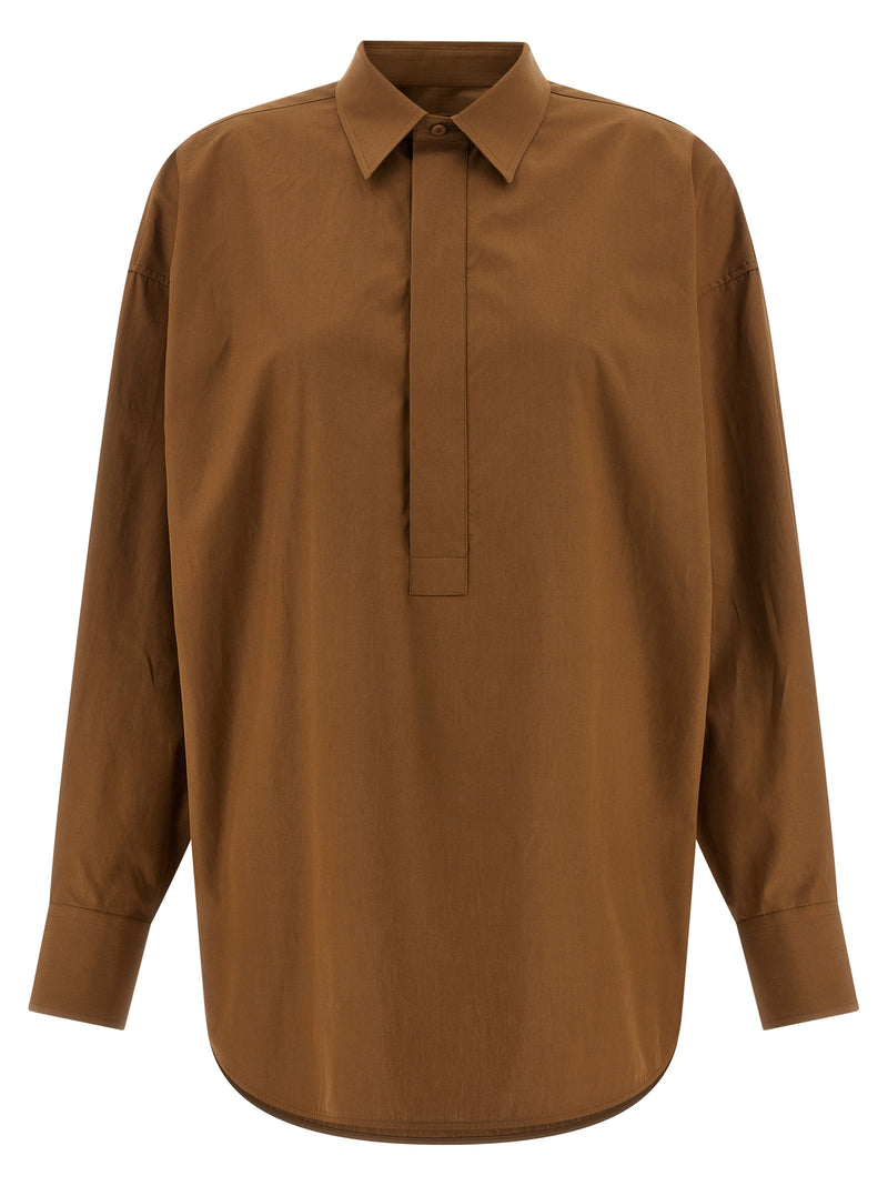 Armarium Brown Cotton Blouse