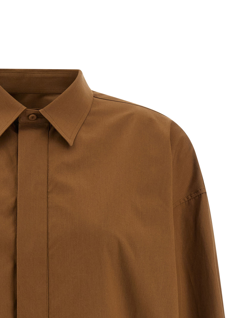Armarium Brown Cotton Blouse
