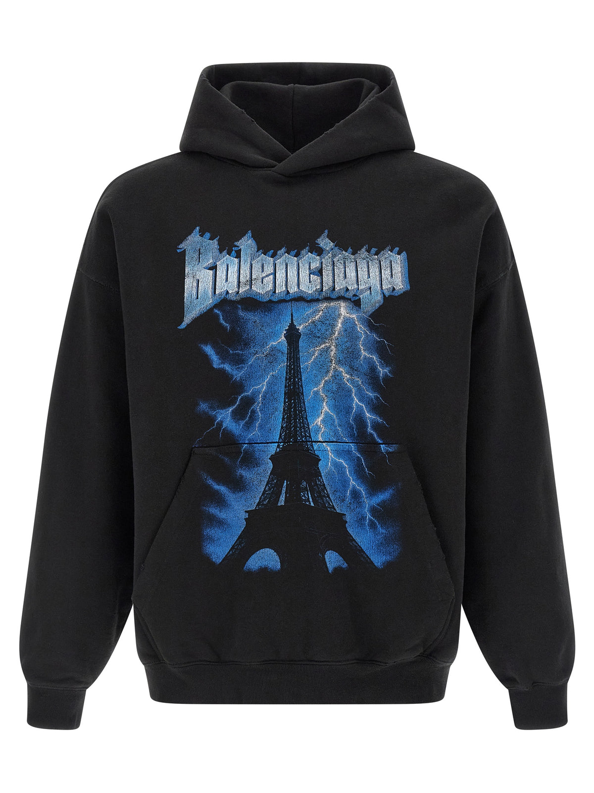 Sweat-shirt Balenciaga en coton noir