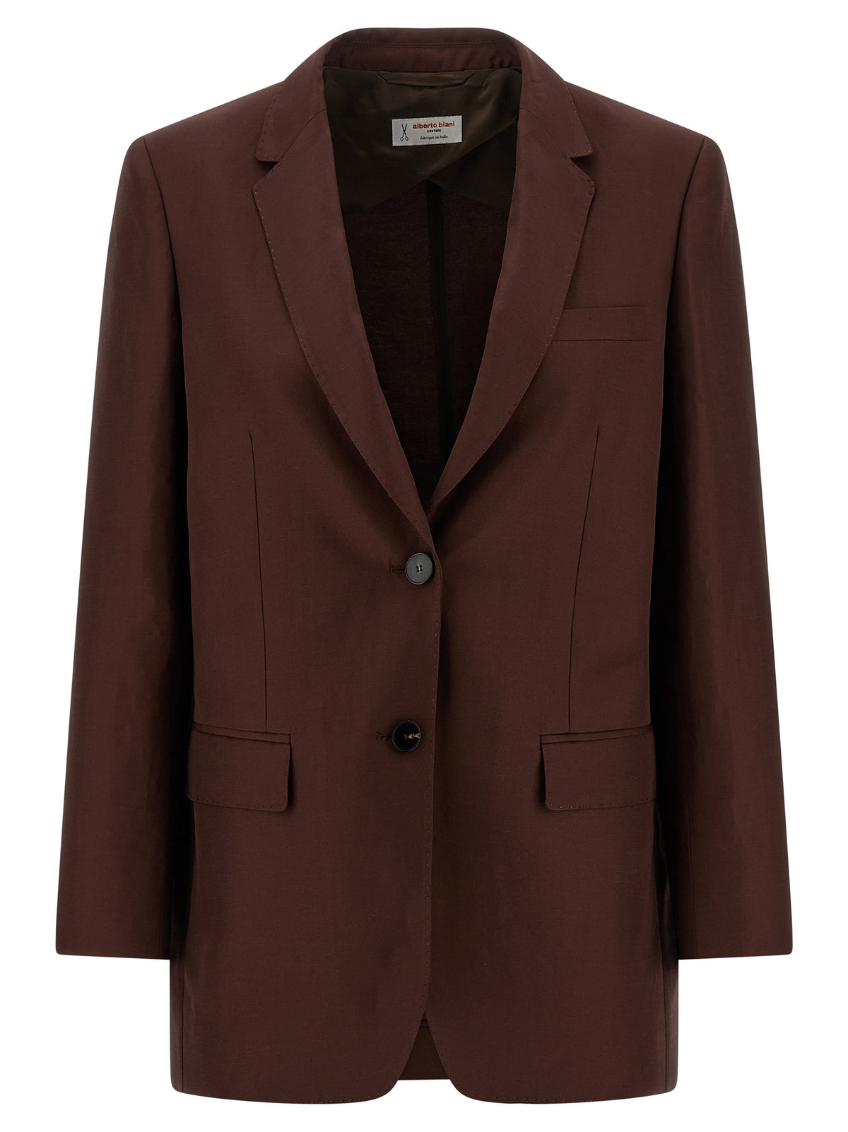 Blazer Alberto Biani en Viscose Marron