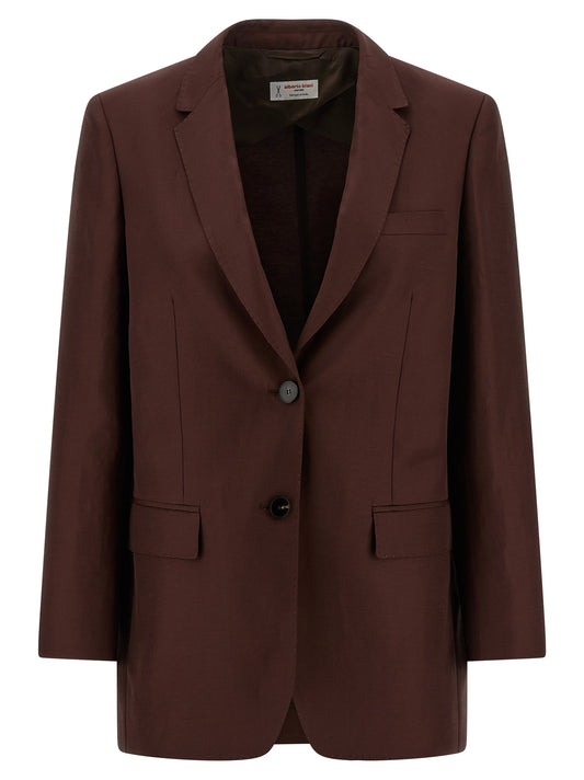 Blazer Alberto Biani en Viscose Marron