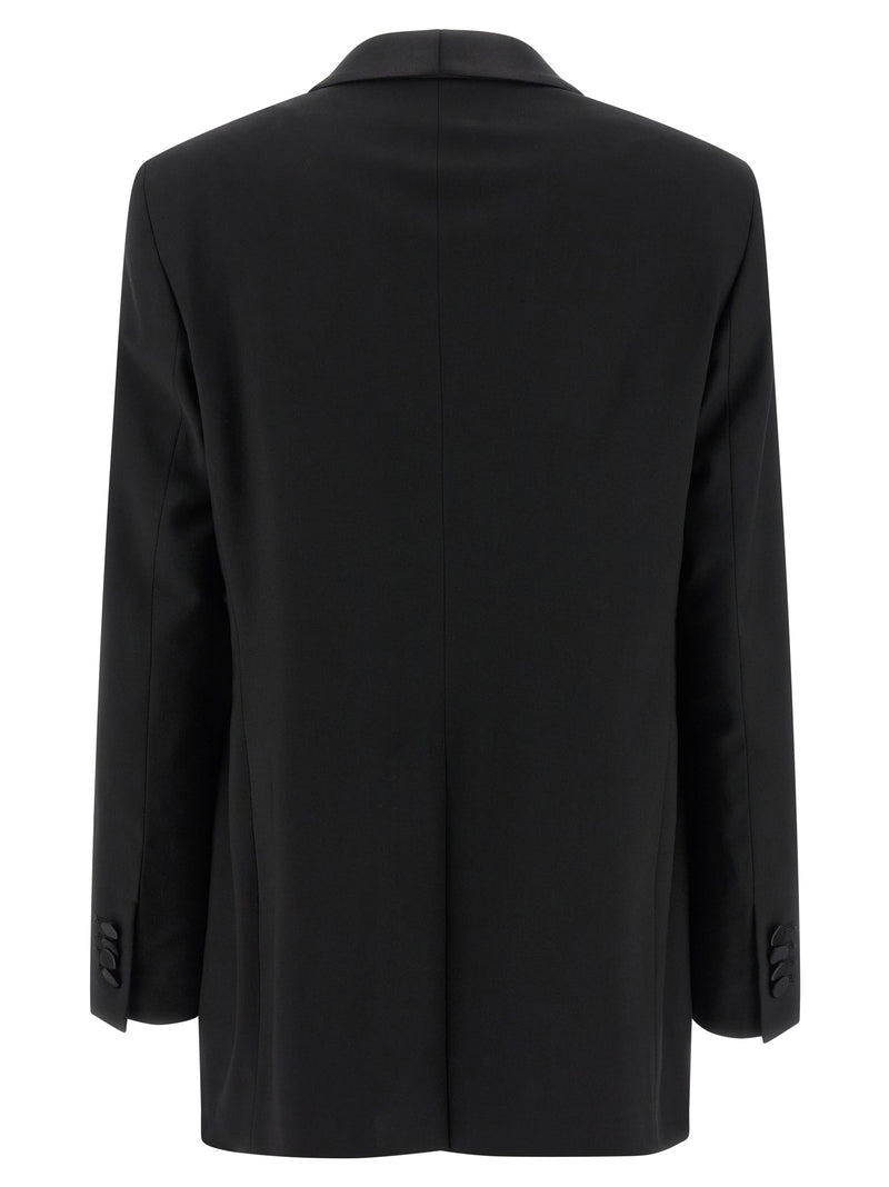 Costume deux pièces Tagliatore noir en laine vierge