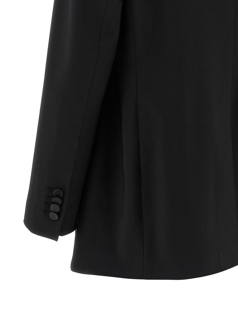 Costume deux pièces Tagliatore noir en laine vierge
