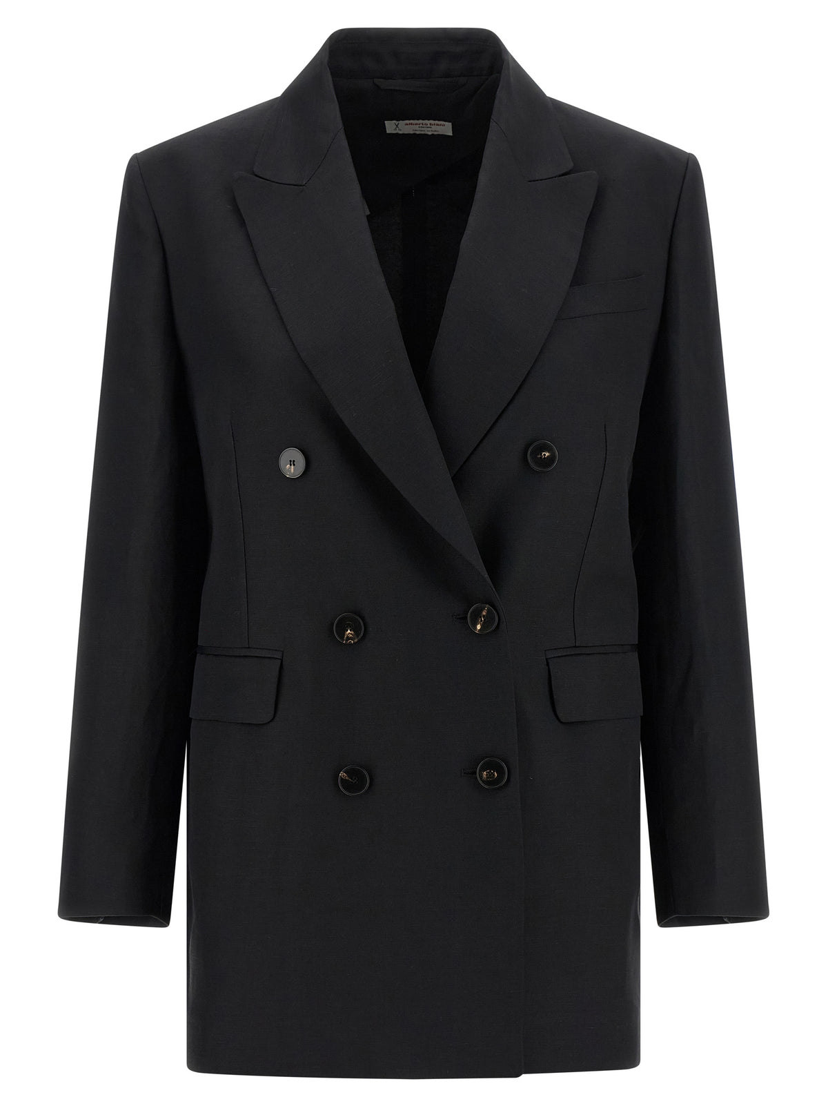Veste blazer noire Alberto Biani en viscose