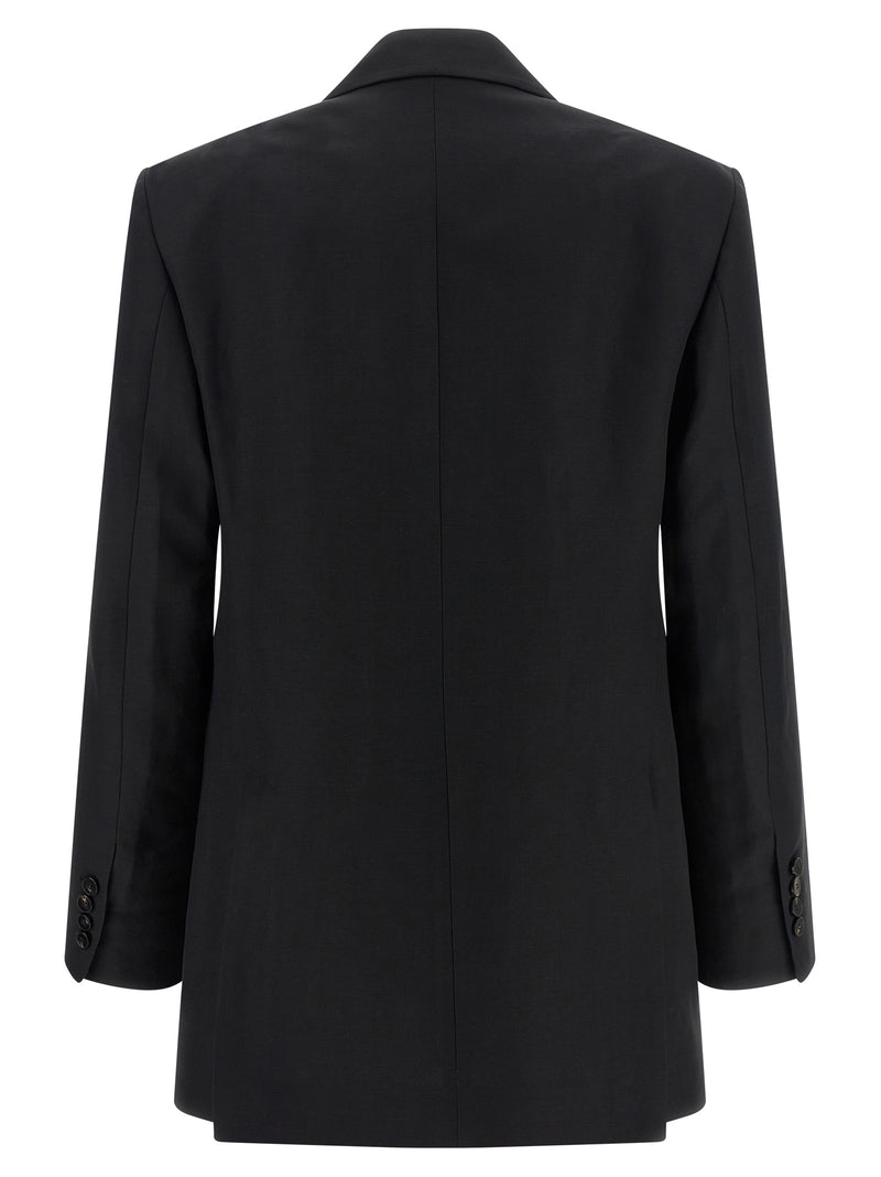 Alberto Biani Black Viscose Blazer