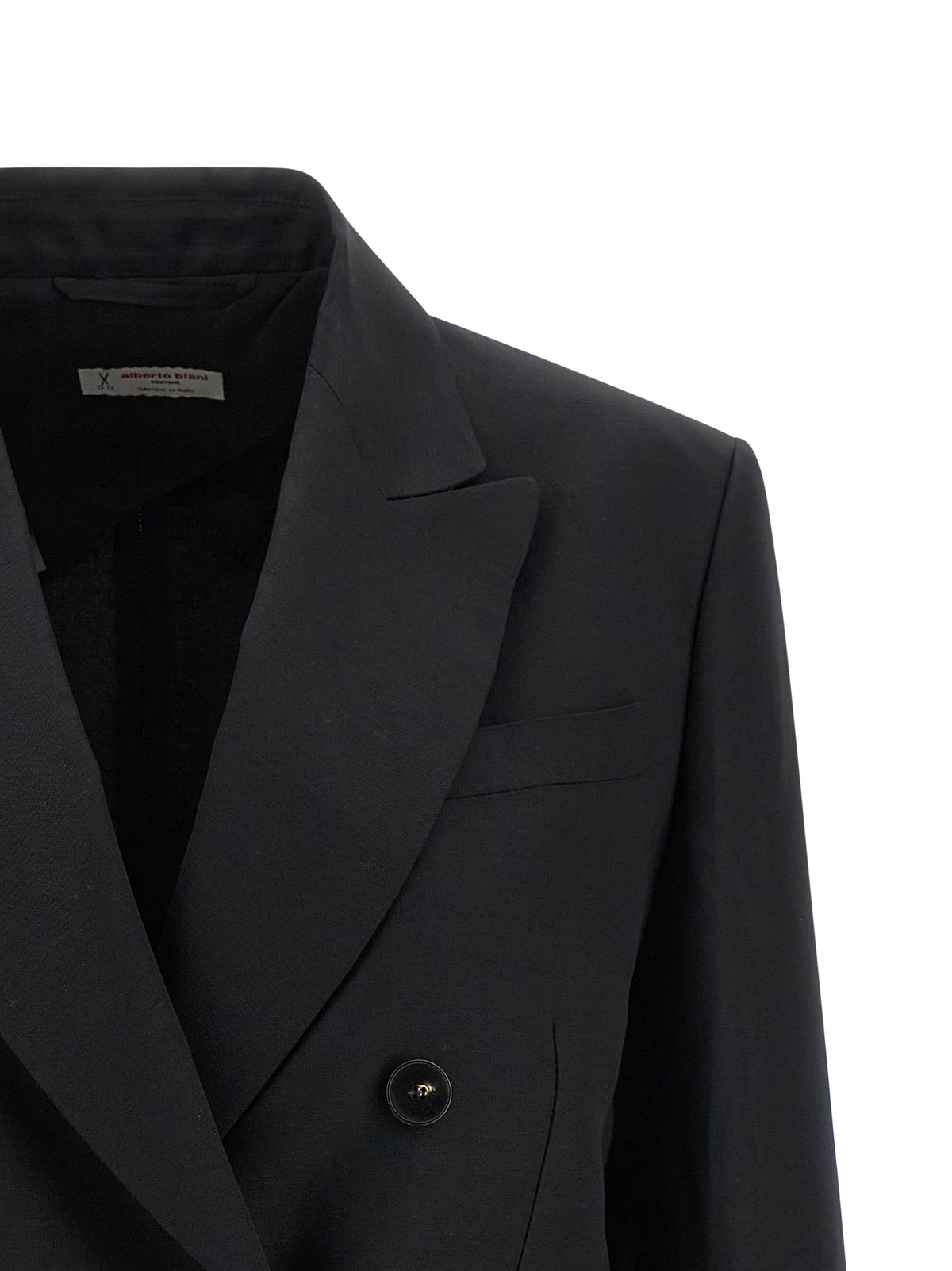 Veste blazer noire Alberto Biani en viscose