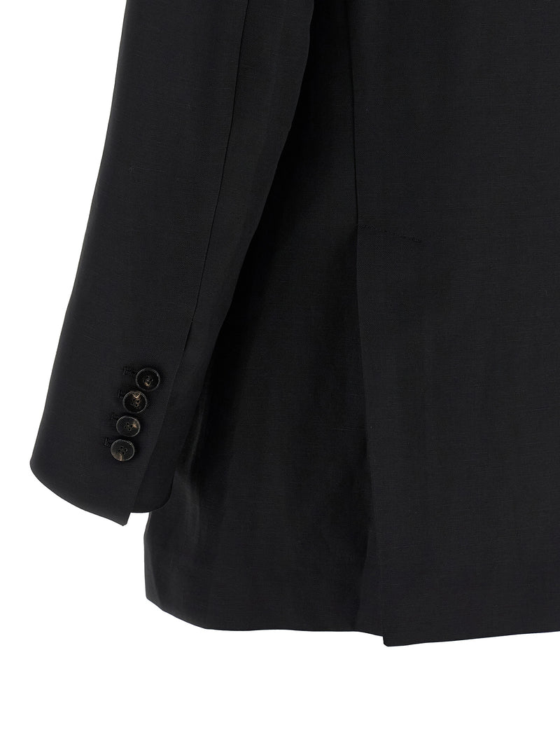 Alberto Biani Black Viscose Blazer