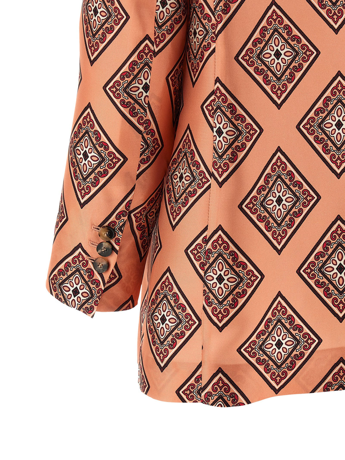 Blazer en soie multicolore Alberto Biani