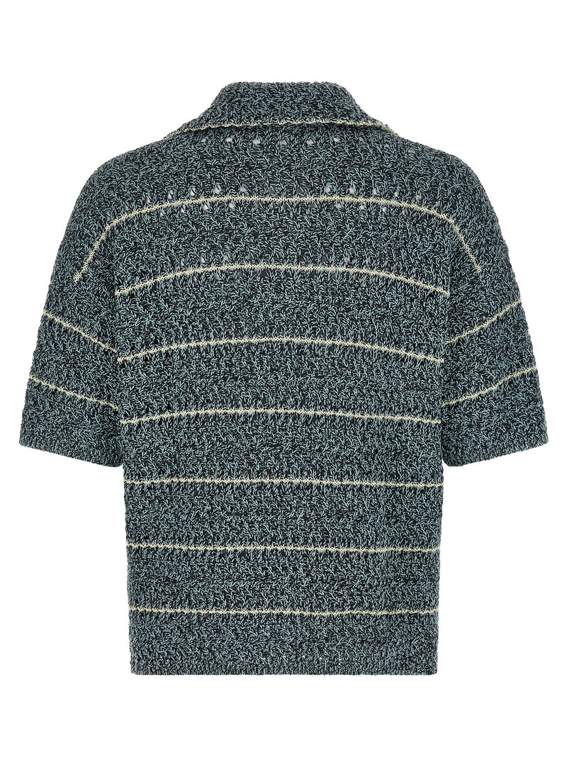 Polo en coton multicolore Roberto Collina