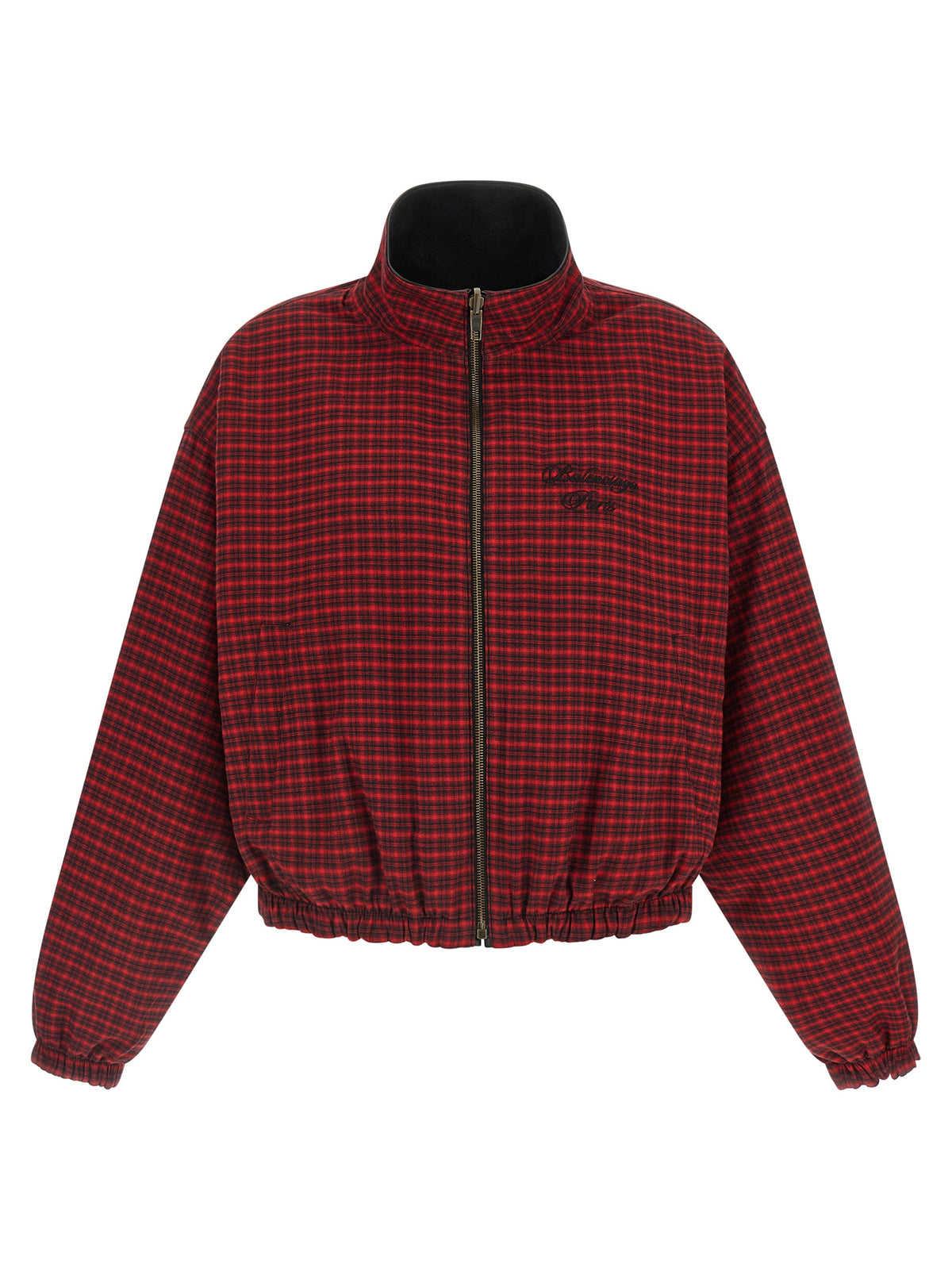 Balenciaga Black Lamb Leather Reversible Jacket