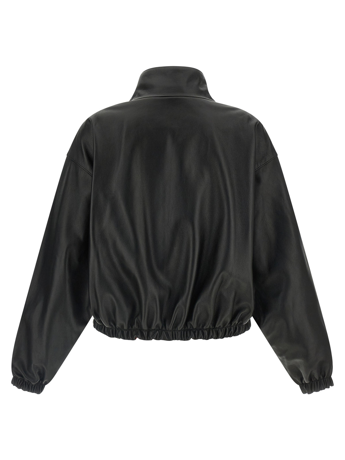 Balenciaga Black Lamb Leather Reversible Jacket