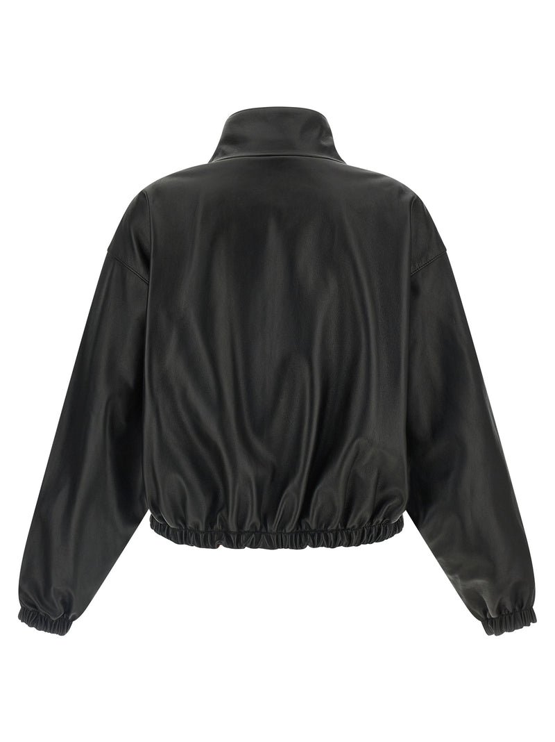 Balenciaga Black Lamb Leather Reversible Jacket