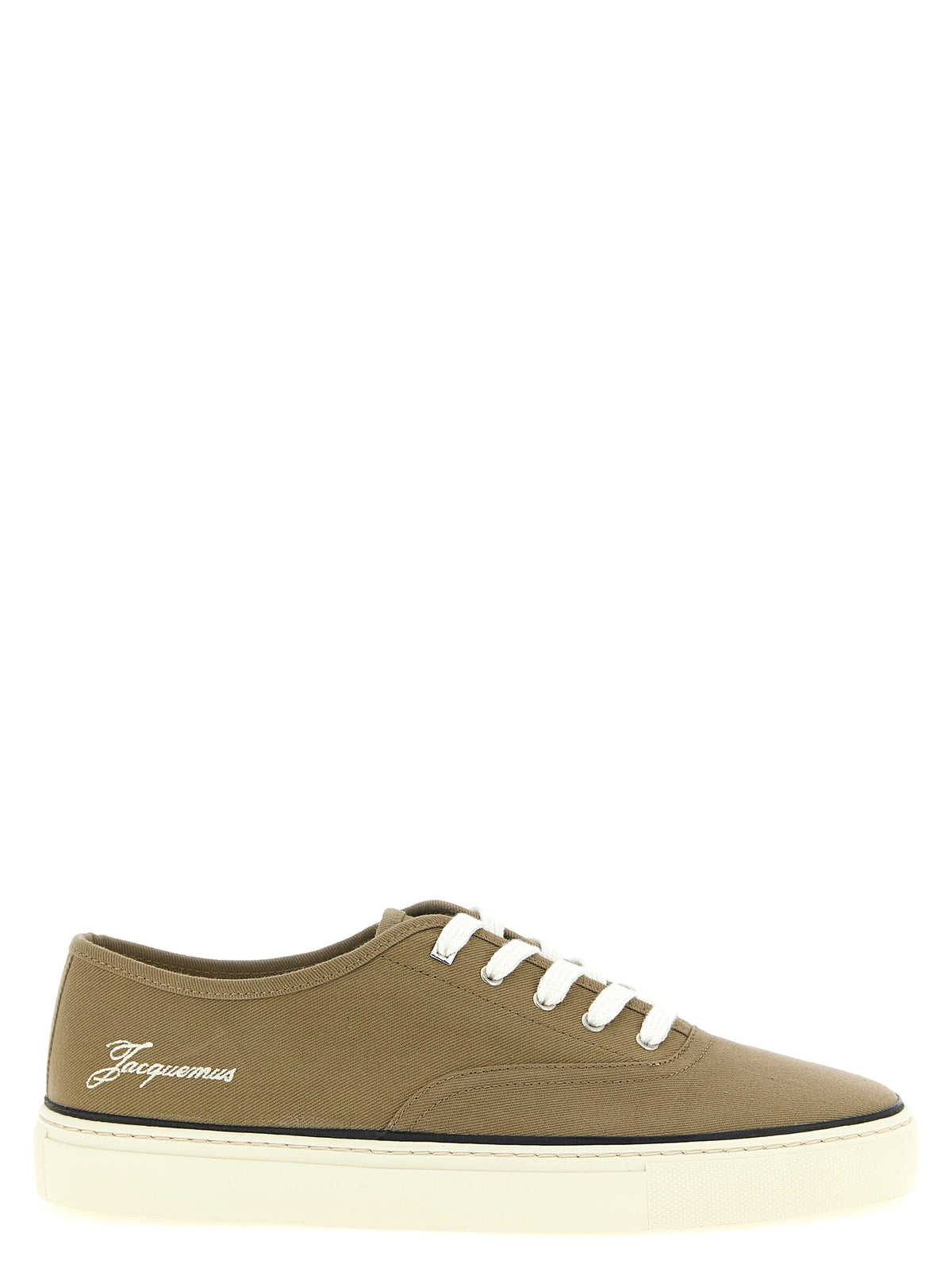Jacquemus Baskets basses bicolores en coton