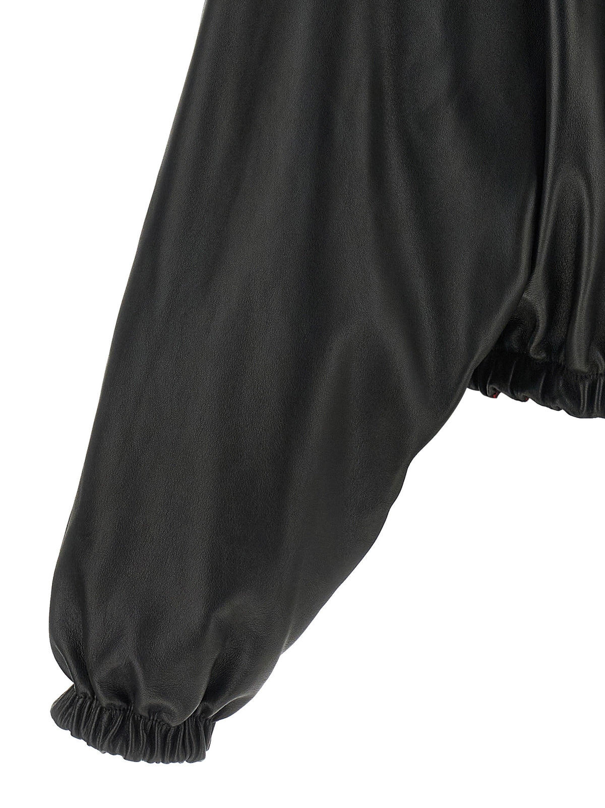 Balenciaga Black Lamb Leather Reversible Jacket