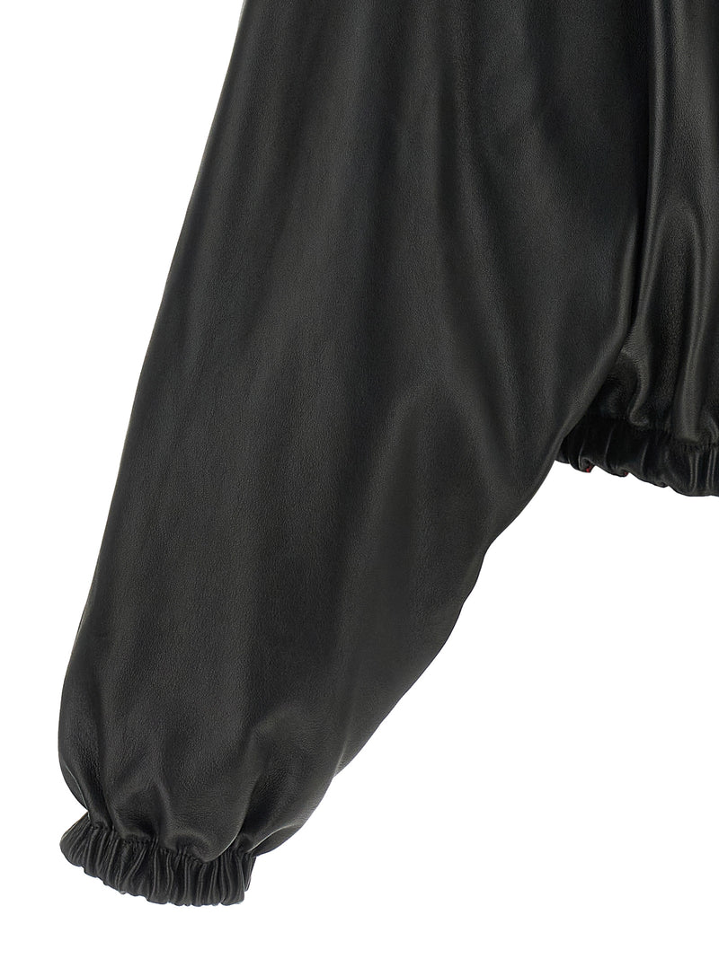 Balenciaga Black Lamb Leather Reversible Jacket