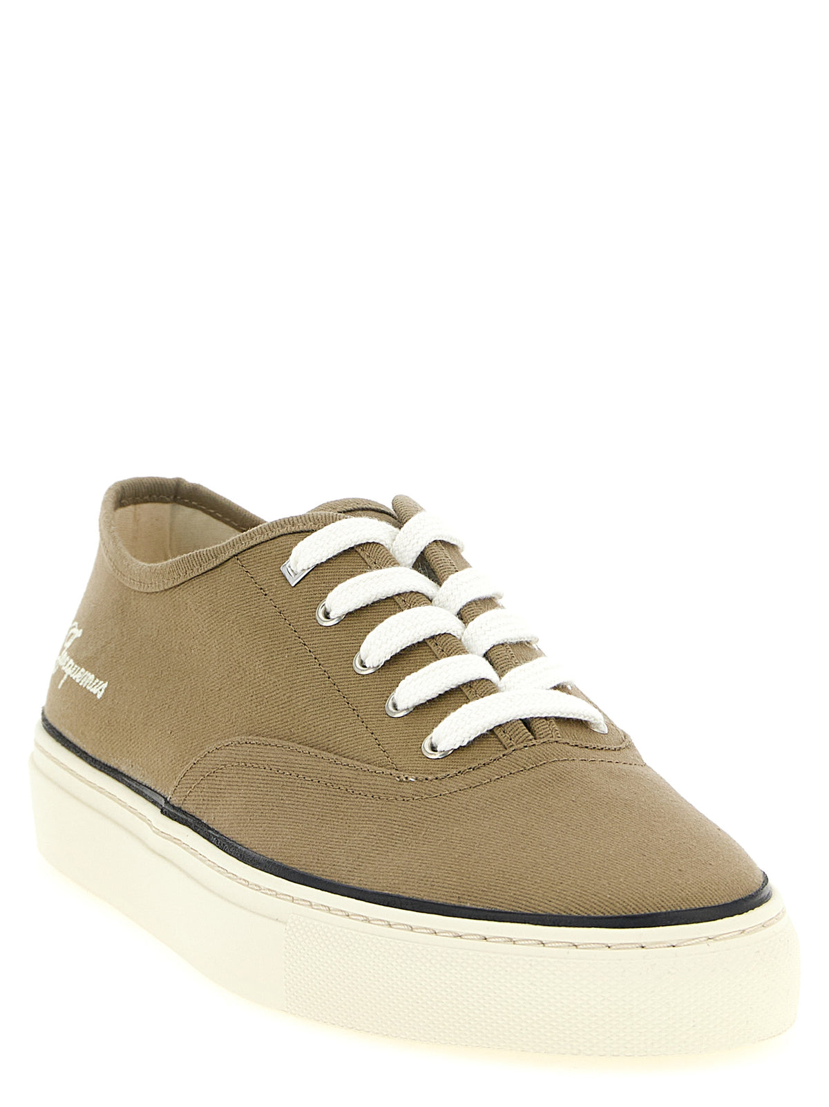 Jacquemus Baskets basses bicolores en coton
