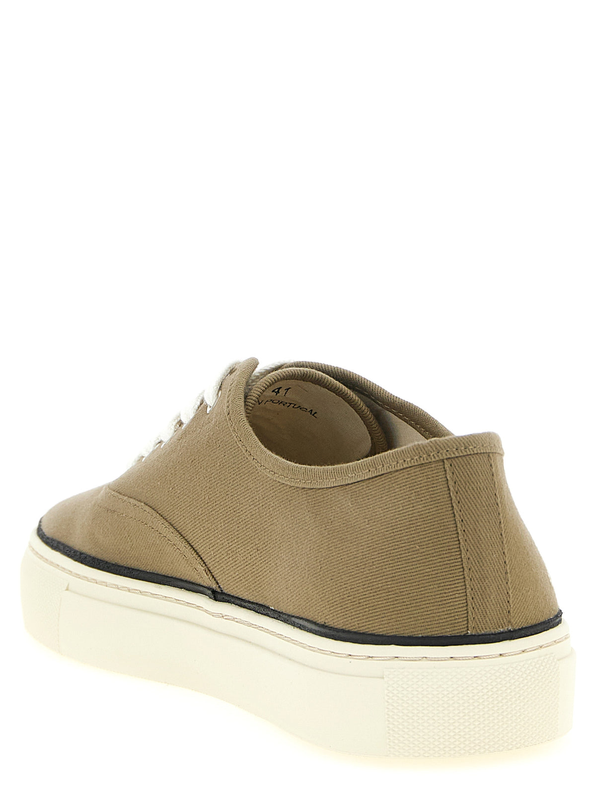 Jacquemus Baskets basses bicolores en coton