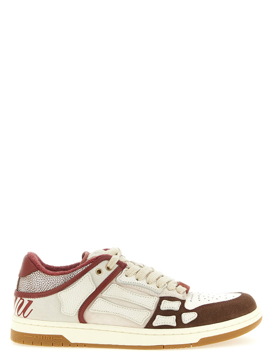 Amiri Multicolor Bovine Leather Low Top Sneakers