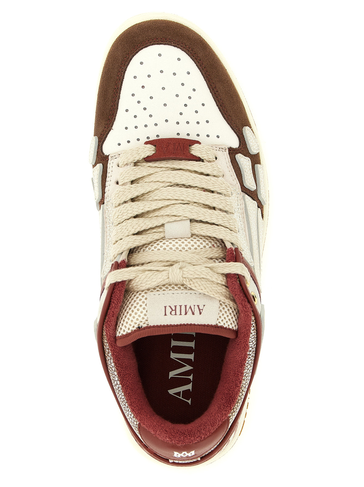 Baskets basses Amiri en cuir de bovin multicolore