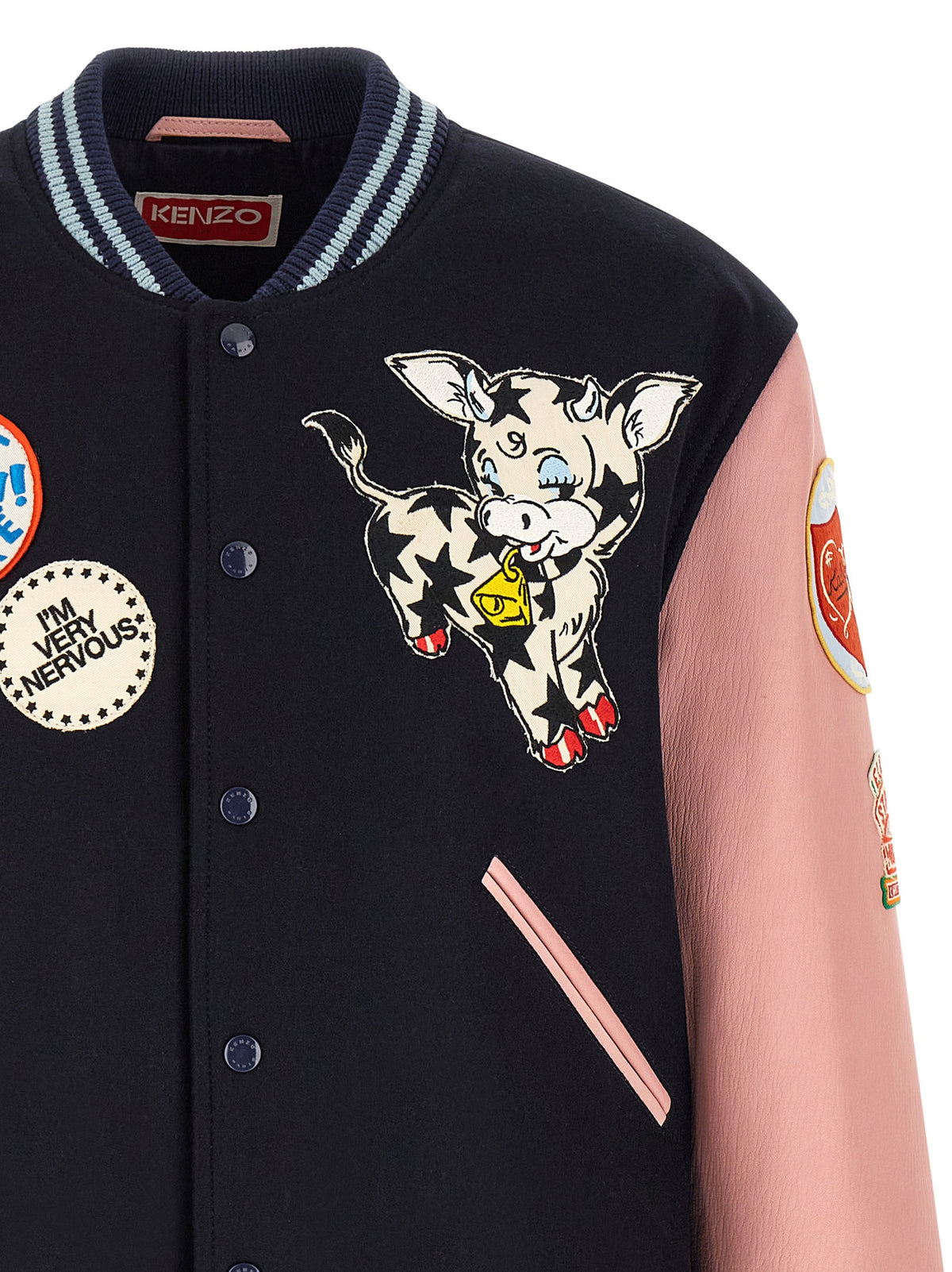 Bomber Kenzo en laine multicolore