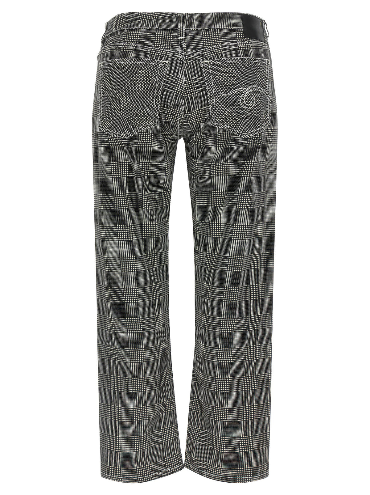 Pantalon décontracté bicolore en coton R13
