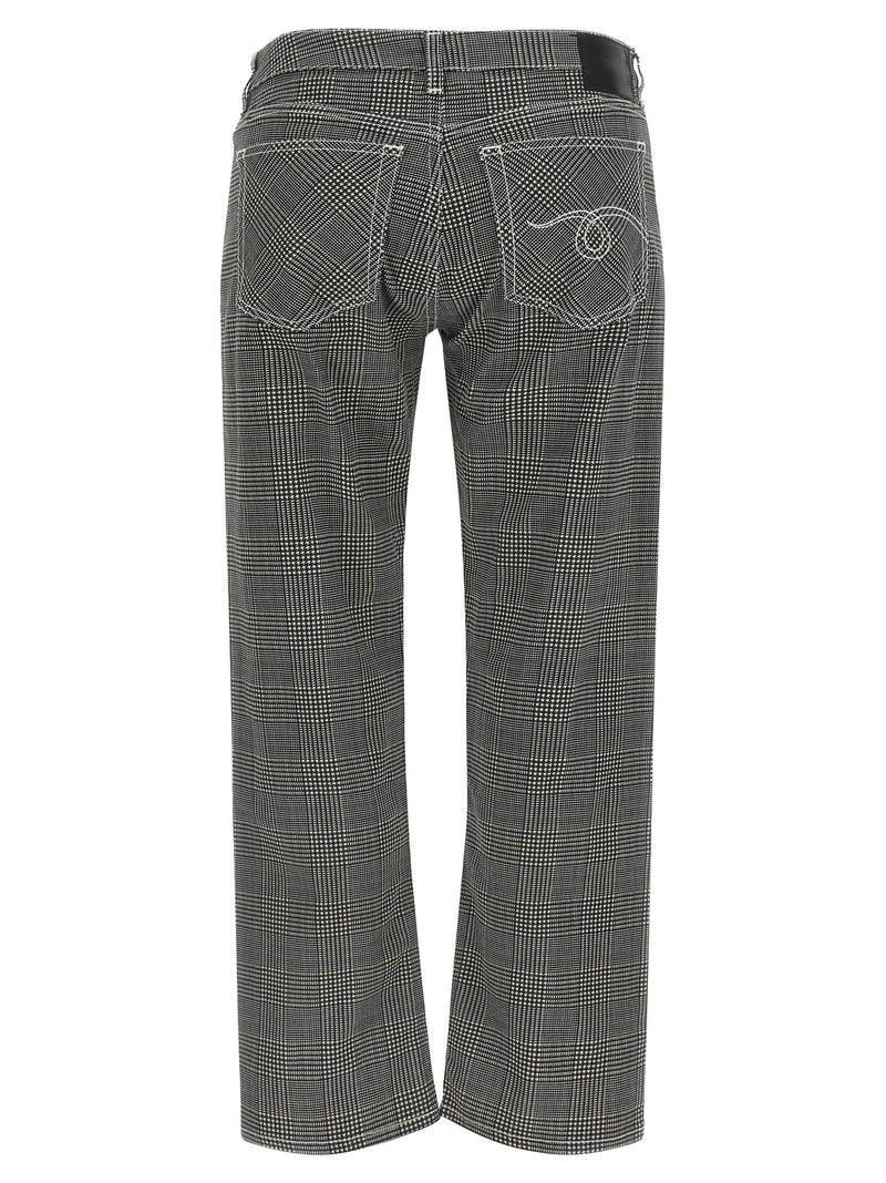 R13 Bicolor Cotton Casual Pants